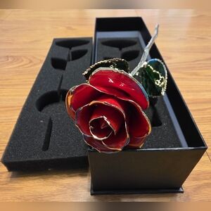24K Gold Dipped Rose Forever Love